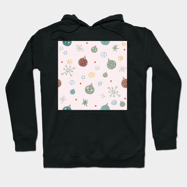 Ornaments Hoodie by Kristina Stellar Scandinavian Land